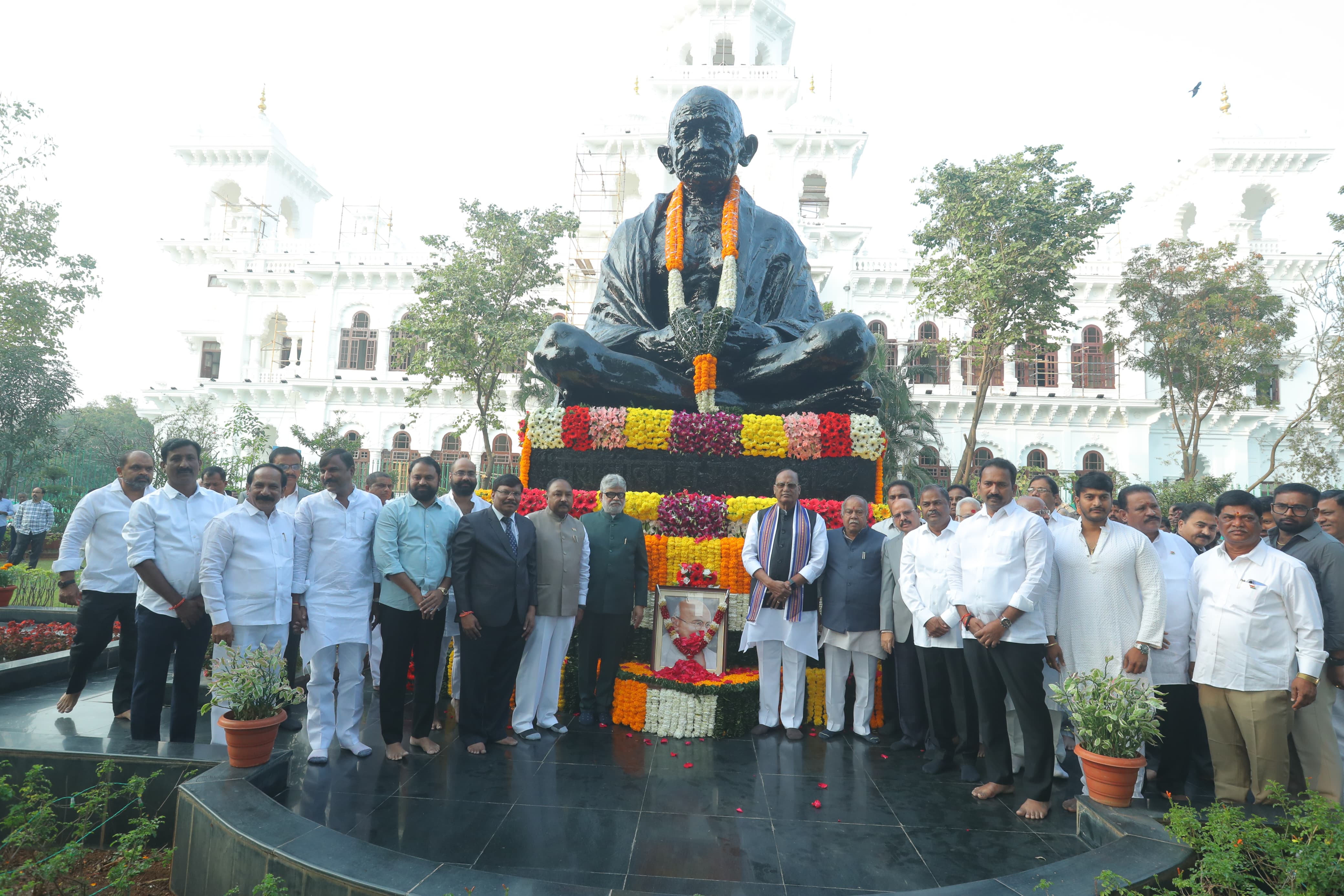 Telangana Assembly Speaker Hoists National Flag on 77th Republic Day